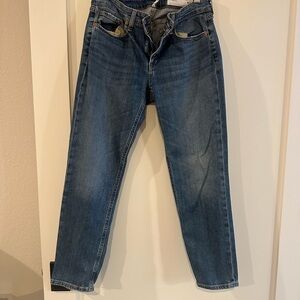 Rag & Bone Men's Straight Blue Jeans